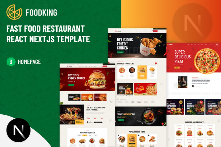  Foodking - Fast Food Restaurant