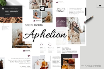 Aphelion - A4 Powerpoint Template