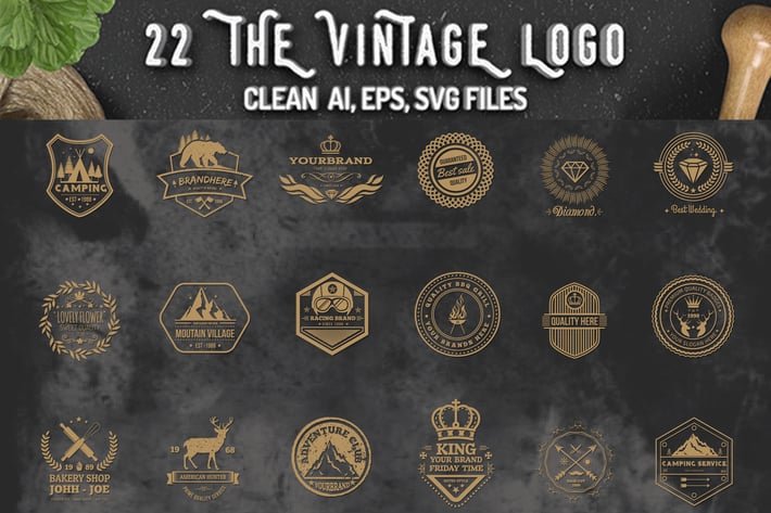 22 Vintage Logos