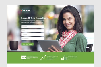 eSchool Unbounce Template 