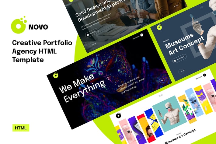 Onovo – Creative Portfolio Agency Template