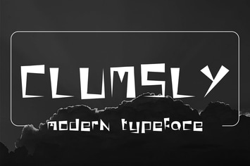 Clumsly - Modern Typeface