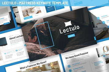 Lectulo - Mattress Keynote Template