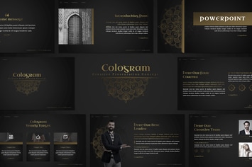 Cologram - Islamic Powerpoint Template