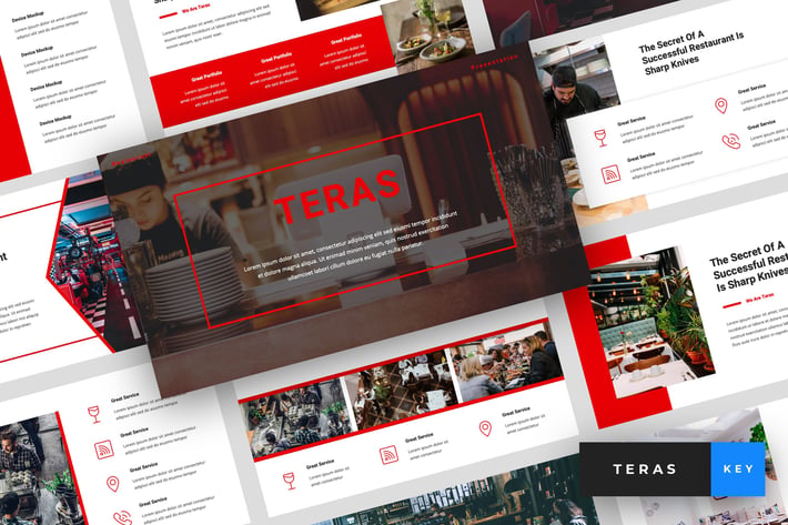 Teras - Restaurant Keynote Template