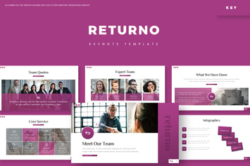 Returno - Keynote Tamplate