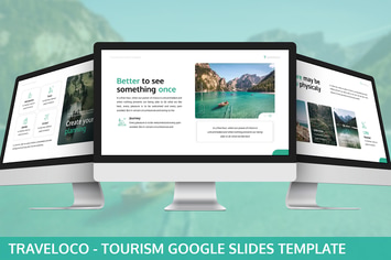 Traveloco - Tourism Google Slides Template