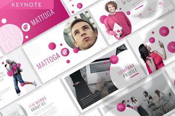 Mattoga - Business Keynote Template
