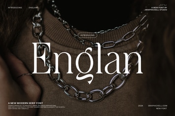 Englan - Modern Serif Font