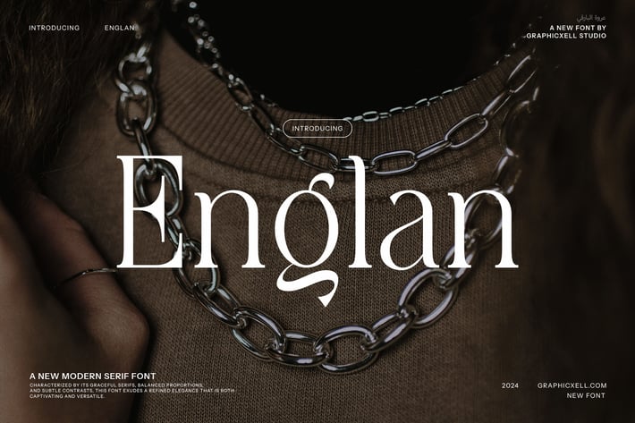 Englan - Modern Serif Font