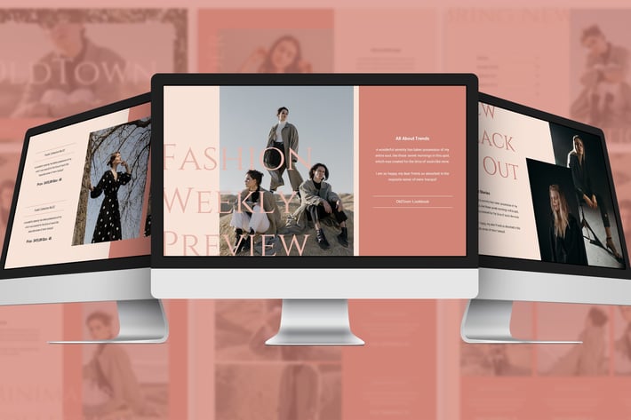 Oldtown - Lookbook Google Slides Template