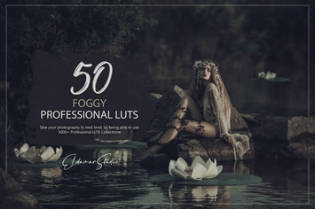 50 Foggy LUTs Pack