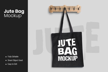 Jute Bag Mockup