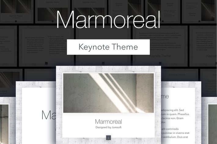 Marmoreal Keynote Template
