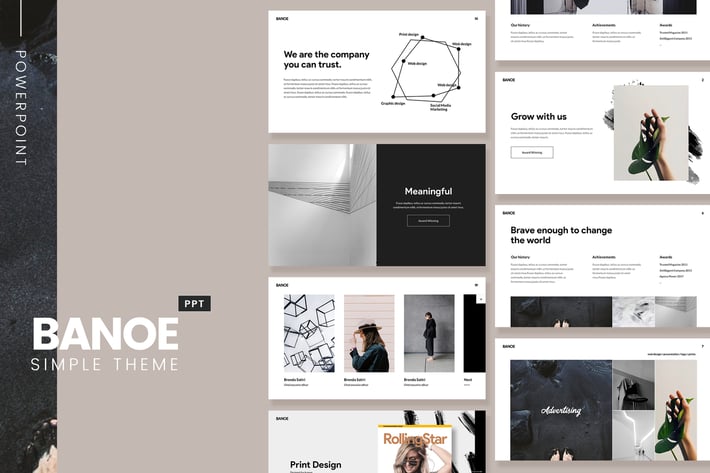 BANOE - Modern Powerpoint 