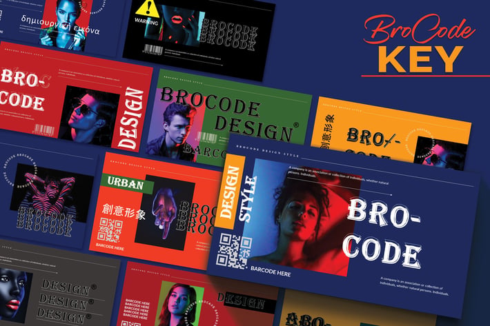BROCODE - Pastel Keynote Template