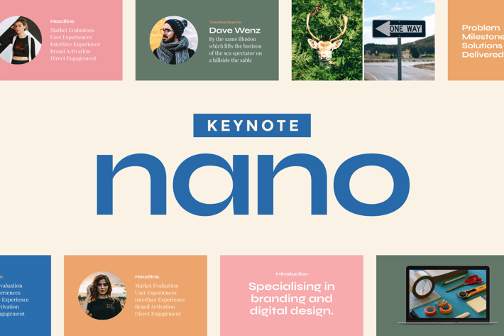 Nano — Keynote Presentation Template