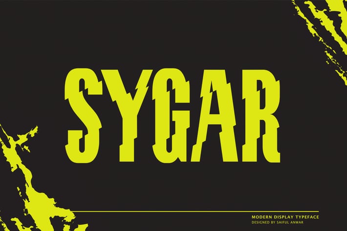 Sygar - Modern Display Typeface