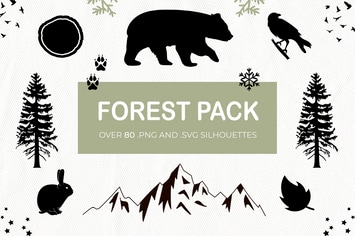 Forest Rustic Silhouettes