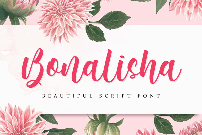 Bonalisha - Beautiful Script
