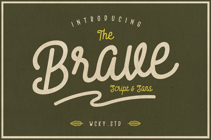 Brave Typeface