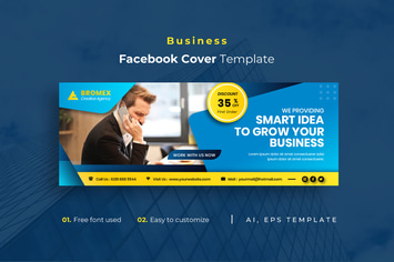 Business r16 Facebook Cover Template