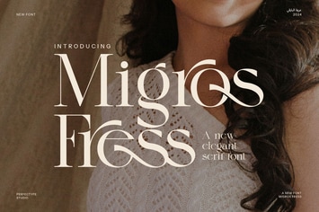 Migros Fress Elegant Serif Font