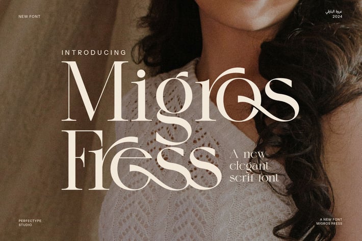 Migros Fress Elegant Serif Font