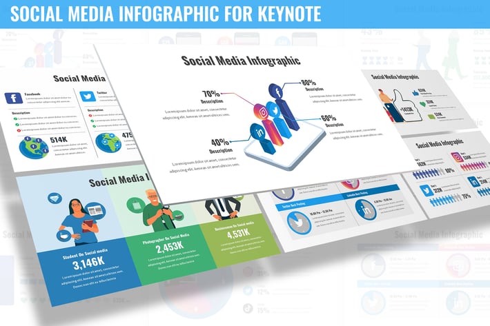 Social Media Infographic for Keynote