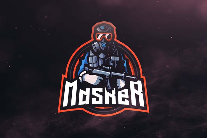 Masker Sport and Esports Logos