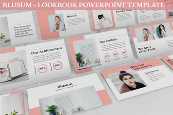 Blusum - Lookbook Powerpoint Template