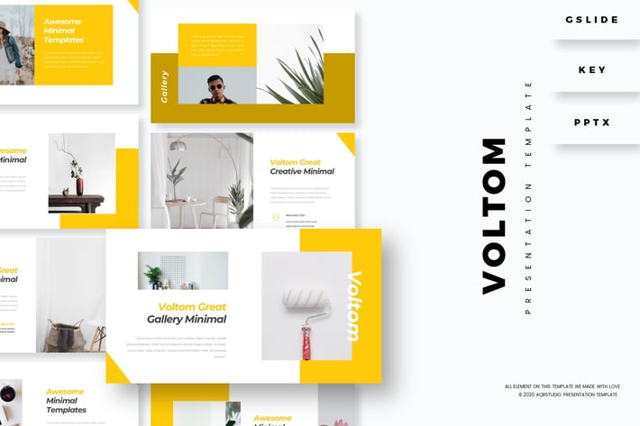 Voltom - Presentation Template