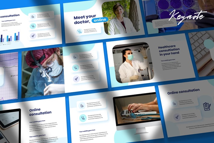 MyDoc - Medical Theme Keynote Template