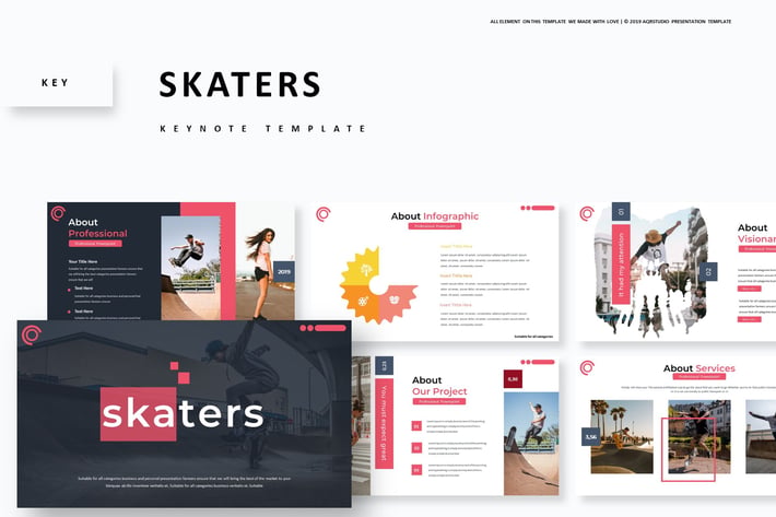 Skaters - Keynote Template