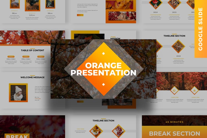 Orange - Business Google Slide Template