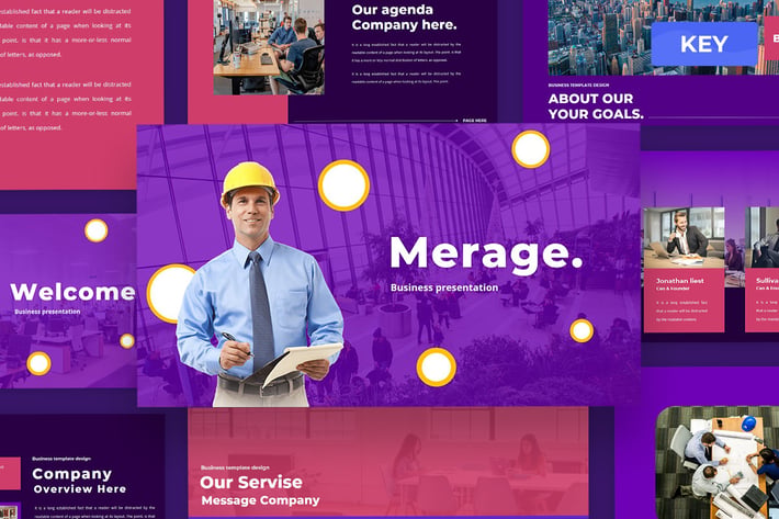 Merage - Keynote Presentation Templates