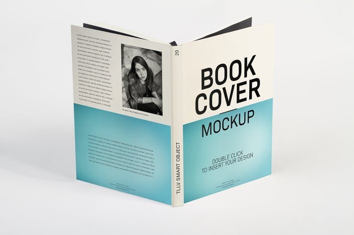 Hard Cover Book Mockup