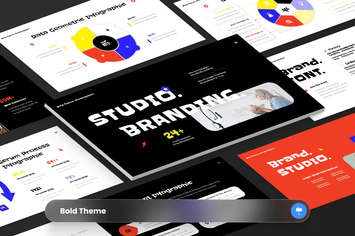 Studio Branding - Bold Theme Keynote Template