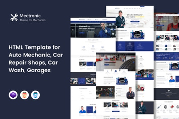  Mechanic HUB - Car Repair HTML Template 