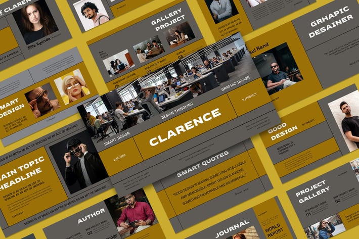 Clarence Keynote Template