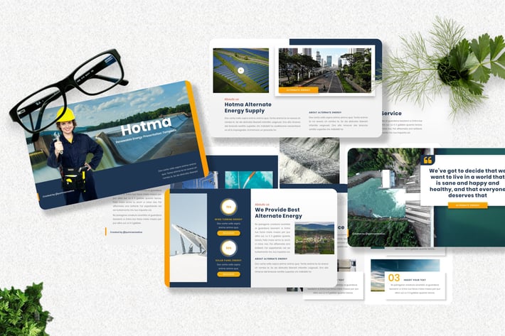Hotma - Alternate Power Supply Keynote Template