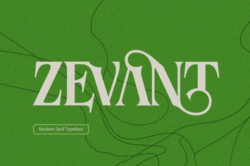 Zevant - Serif Font