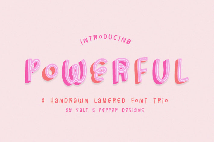 Powerful Font Trio