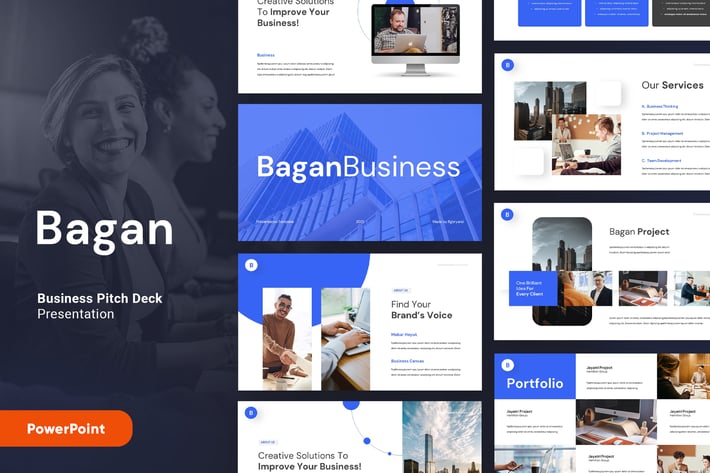 BAGAN - Business Corporate Powerpoint Template