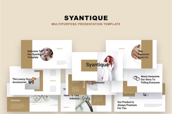 Syantique Keynote Template