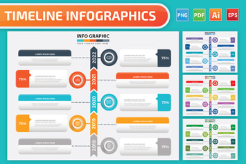 Timeline Infographics design