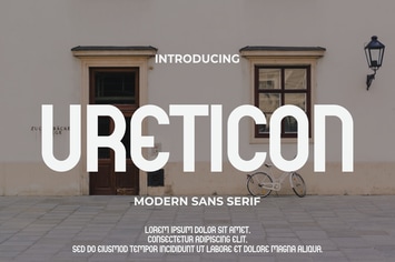 URETICON FONT
