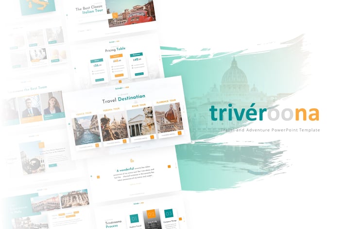 Triveroona - Travel Presentation Template