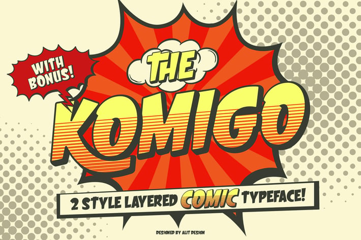 Komigo Comic Font
