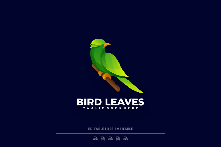 Bird Gradient Logo